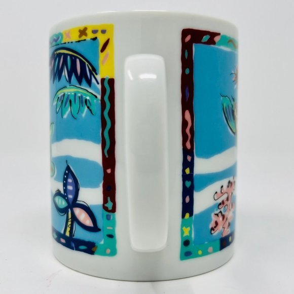 Vintage 1990s Cactus & Sea Life Mug - Picture 4 of 6